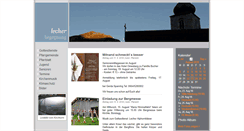 Desktop Screenshot of pfarre-lech.at